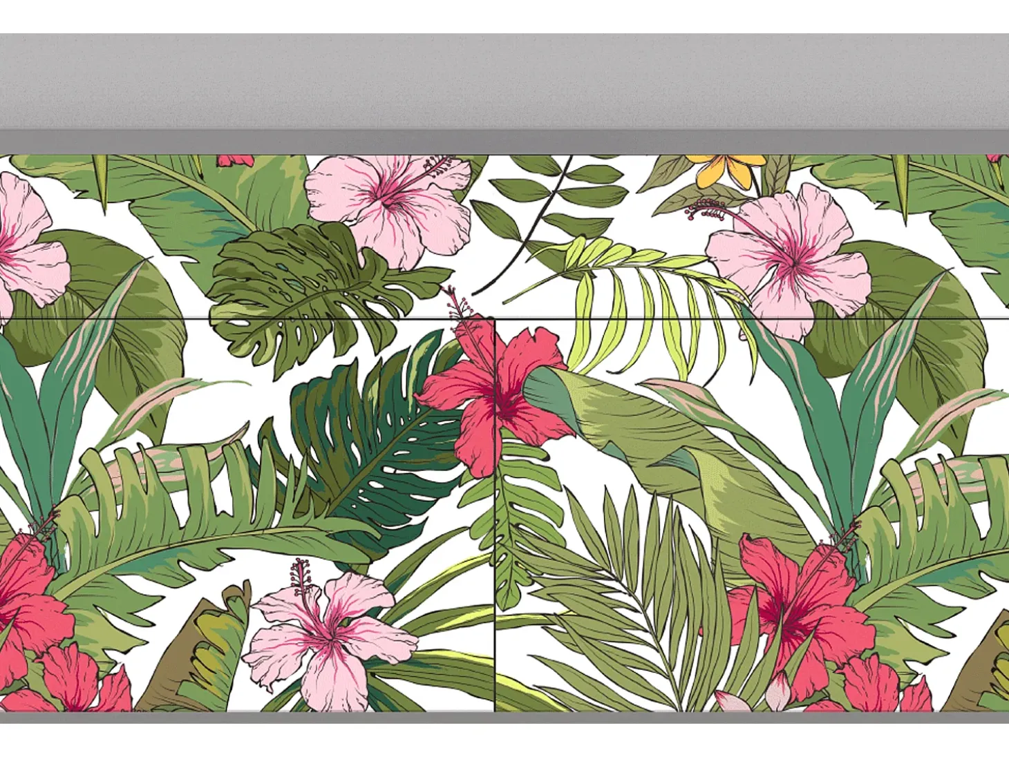 Aparador - 115x85x48 cm - BS4 - Verdant Tropics, Gris