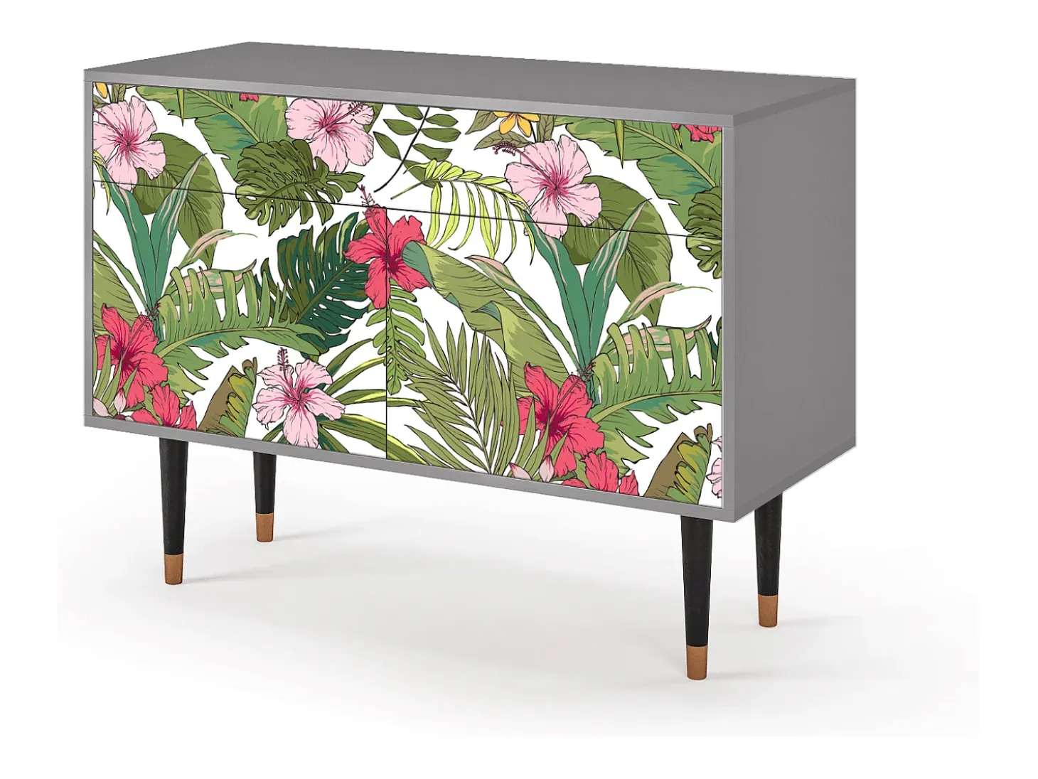 Aparador - 115x85x48 cm - BS4 - Verdant Tropics, Gris