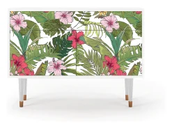 Aparador - 115x85x48 cm - BS4 - Verdant Tropics, Blanco