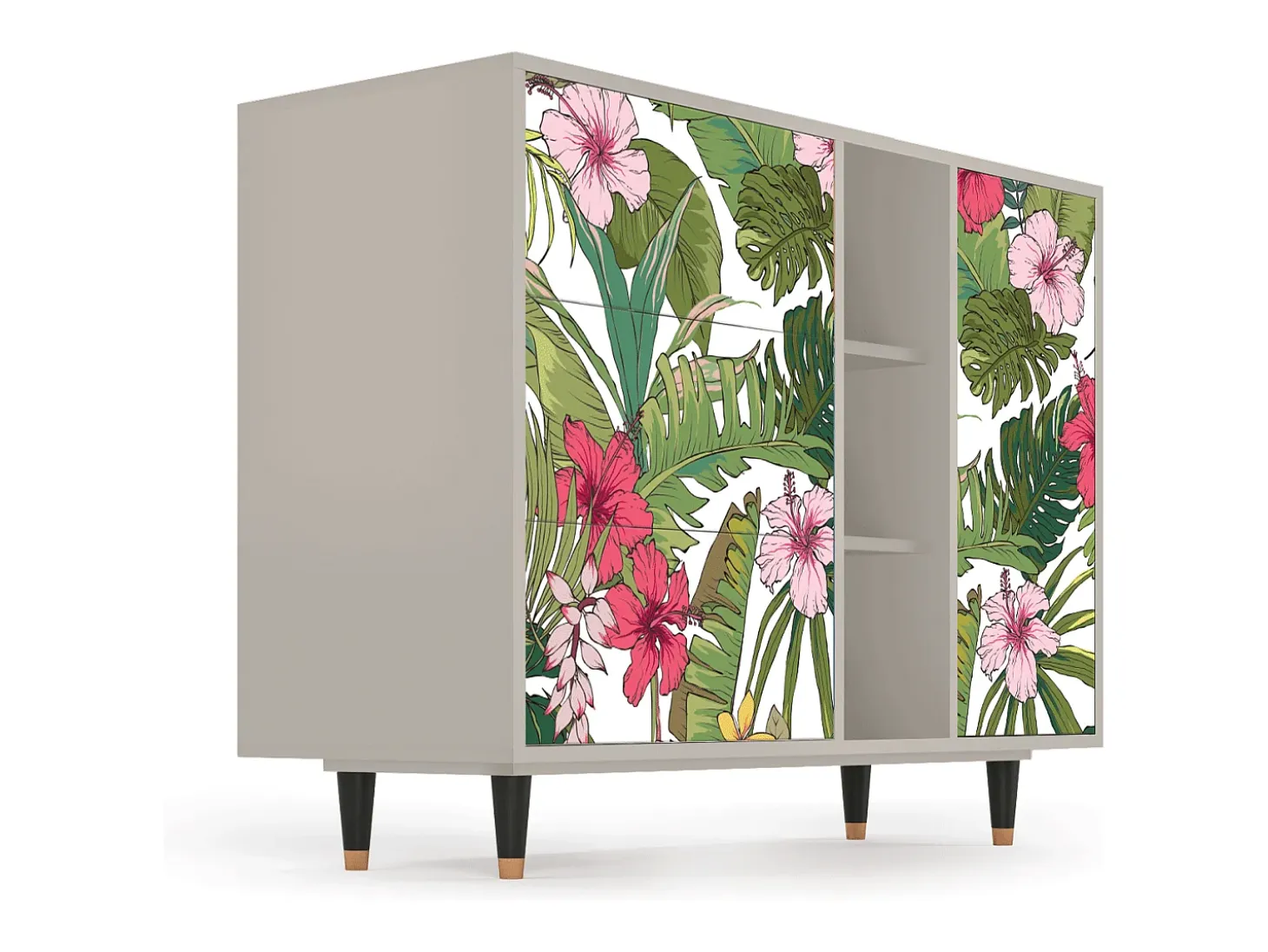 Aparador - 125x98x48 cm - BS2 - Verdant Tropics, Arena