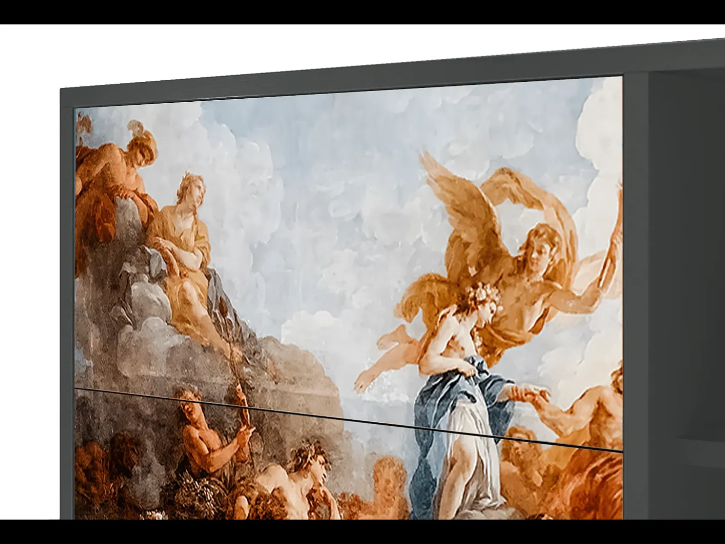 Aparador - 125x98x48 cm - BS2 - Versailles, Antracita