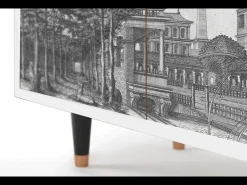Aparador - 94x96x48 cm - BS3 - View of the Piazza, Blanco