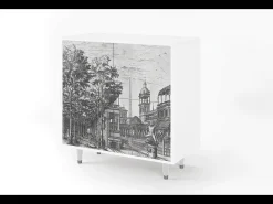 Aparador - 94x96x48 cm - BS3 - View of the Piazza, Blanco