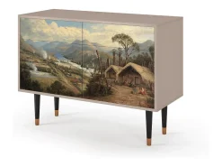 Aparador - 115x85x48 cm - BS4 - View Across the Plains , Latte