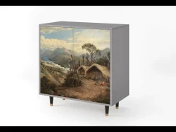 Aparador - 94x96x48 cm - BS3 - View Across the Plains , Gris