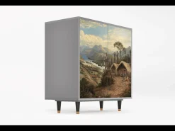 Aparador - 94x96x48 cm - BS3 - View Across the Plains , Gris
