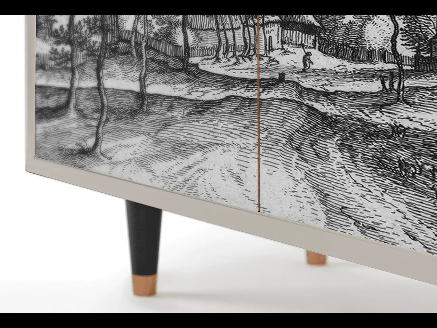 Aparador - 94x96x48 cm - BS3 - Village Road, Arena