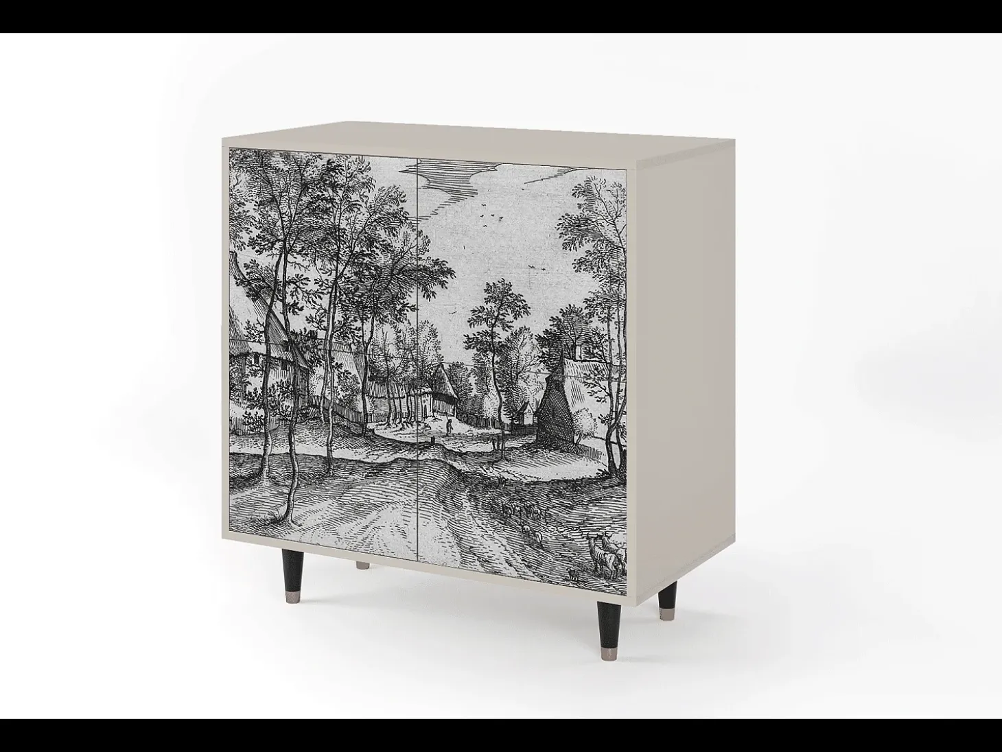 Aparador - 94x96x48 cm - BS3 - Village Road, Arena
