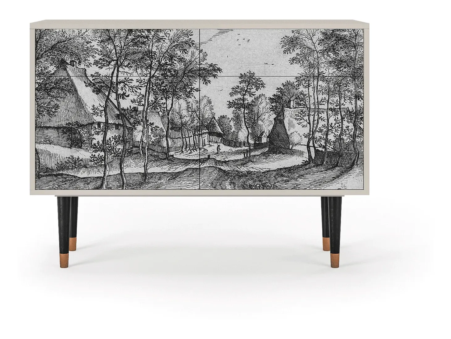 Aparador - 115x85x48 cm - BS4 - Village Road, Arena