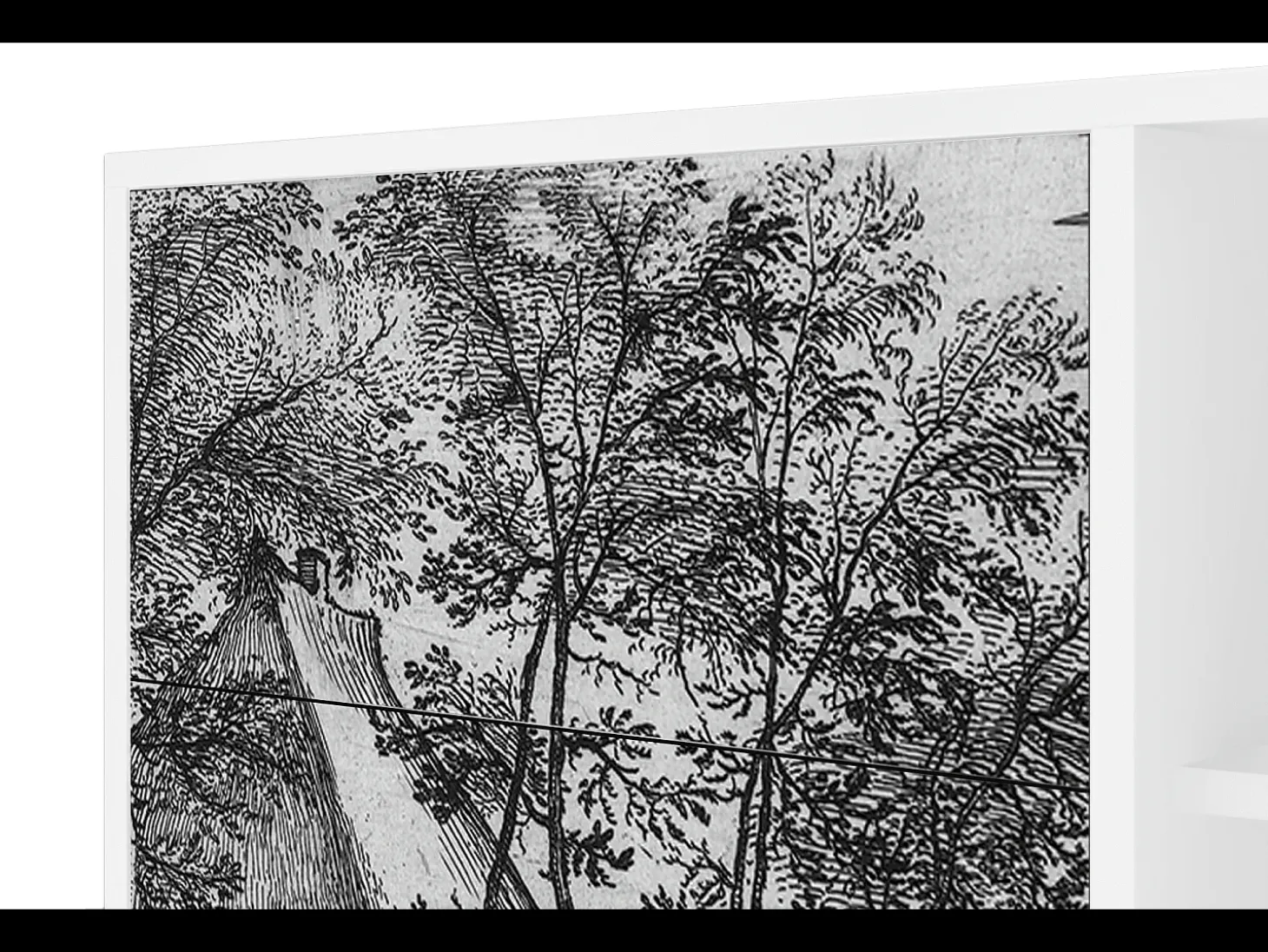 Aparador - 125x98x48 cm - BS2 - Village Road, Blanco