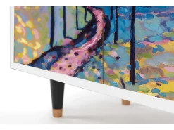 Aparador - 94x96x48 cm - BS3 - Winter Landscape, Blanco