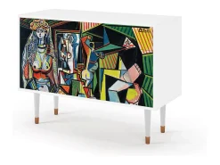 Aparador - 115x85x48 cm - BS4 - Women of Algiers, Blanco