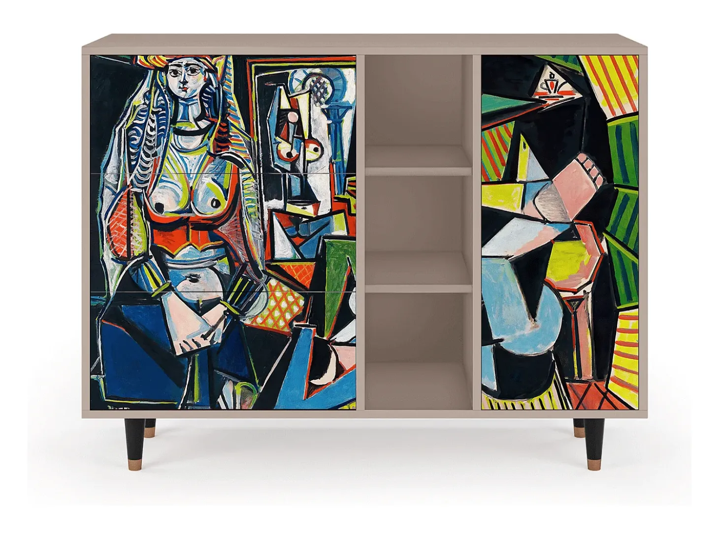 Aparador - 125x98x48 cm - BS2 - Women of Algiers, Latte