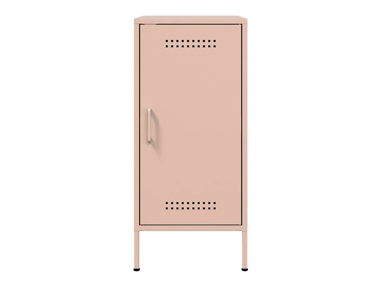 Aparador acero rosa 36x39x79 cm