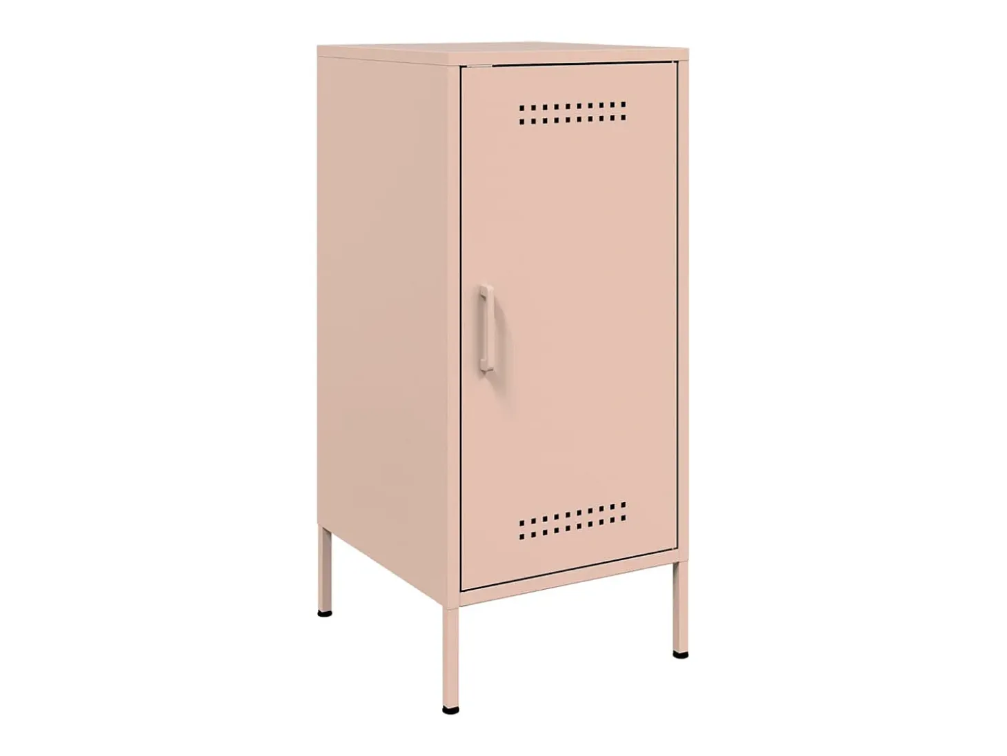Aparador acero rosa 36x39x79 cm