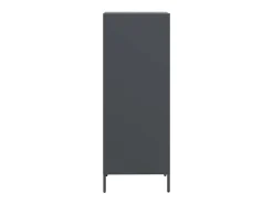 Aparador alto antracita 35x39x103,5 cm acero