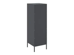Aparador alto antracita 36x39x113 cm acero