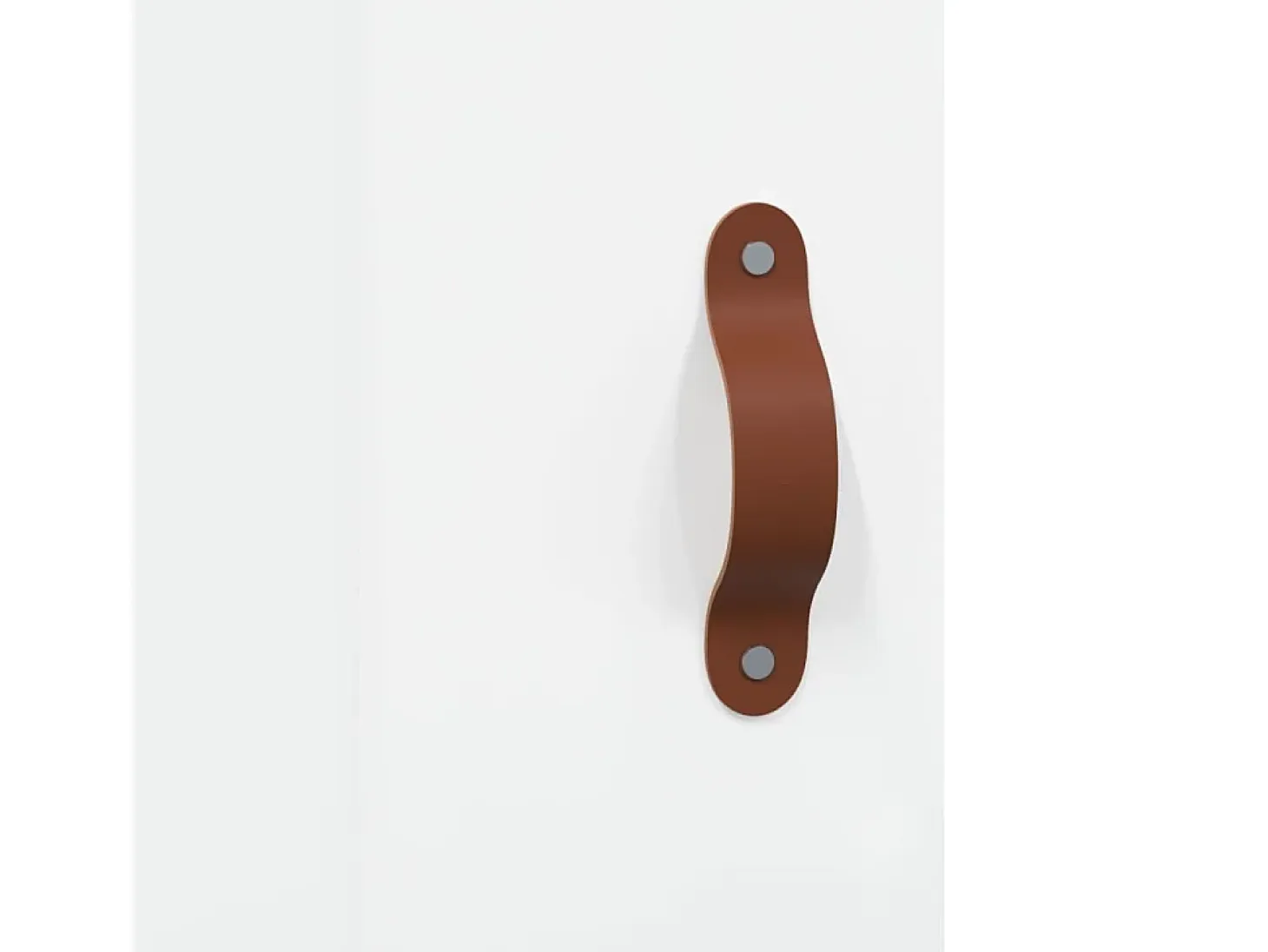 Aparador alto Blanco brillo 34,5x34x180 cm Madera de ingeniería