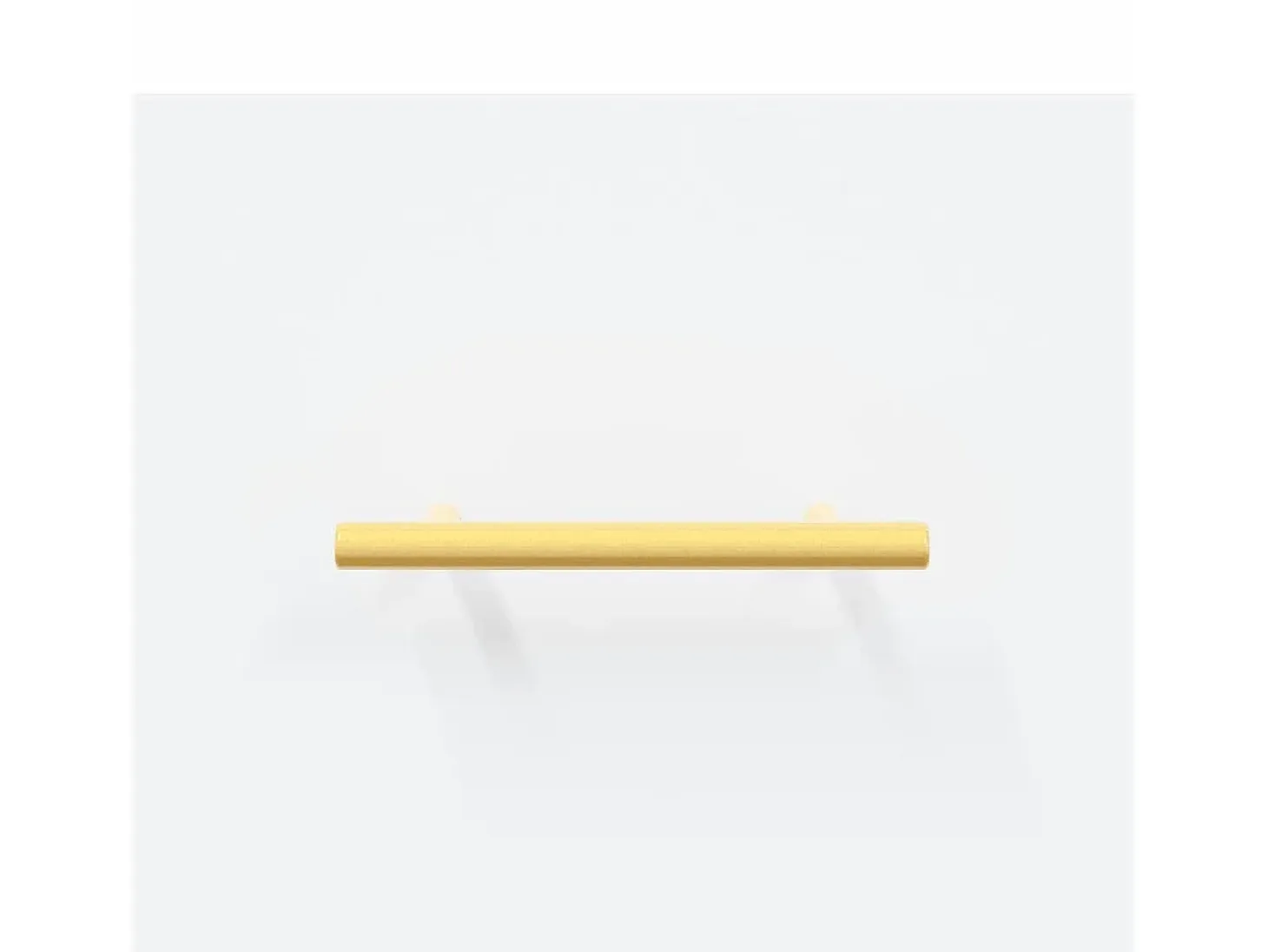 Aparador alto blanco 69,5x34x180 cm Madera contrachapada