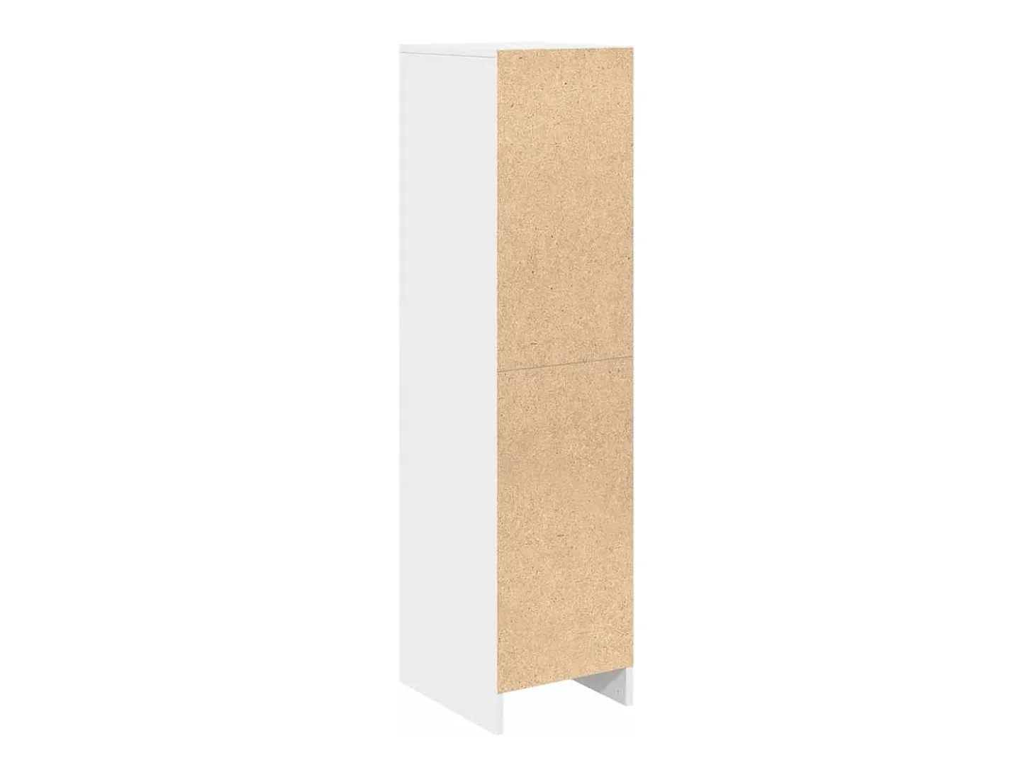 Aparador alto blanco 29,5x34x119,5 cm madera de ingeniería