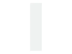 Aparador alto blanco 45x42,5x185 cm madera contrachapada