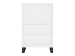 Aparador alto blanco 57x35x90 cm madera contrachapada