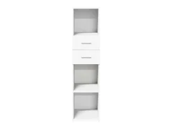 Aparador alto blanco 30x42,5x124 cm madera contrachapada