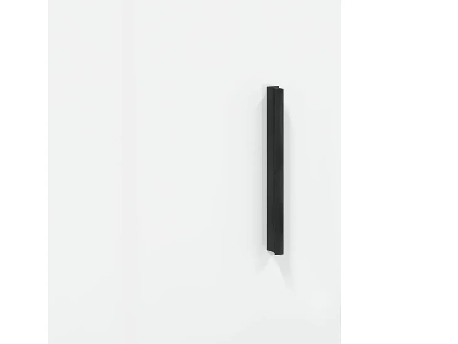 Aparador alto blanco 34,5x34x180 cm Madera contrachapada