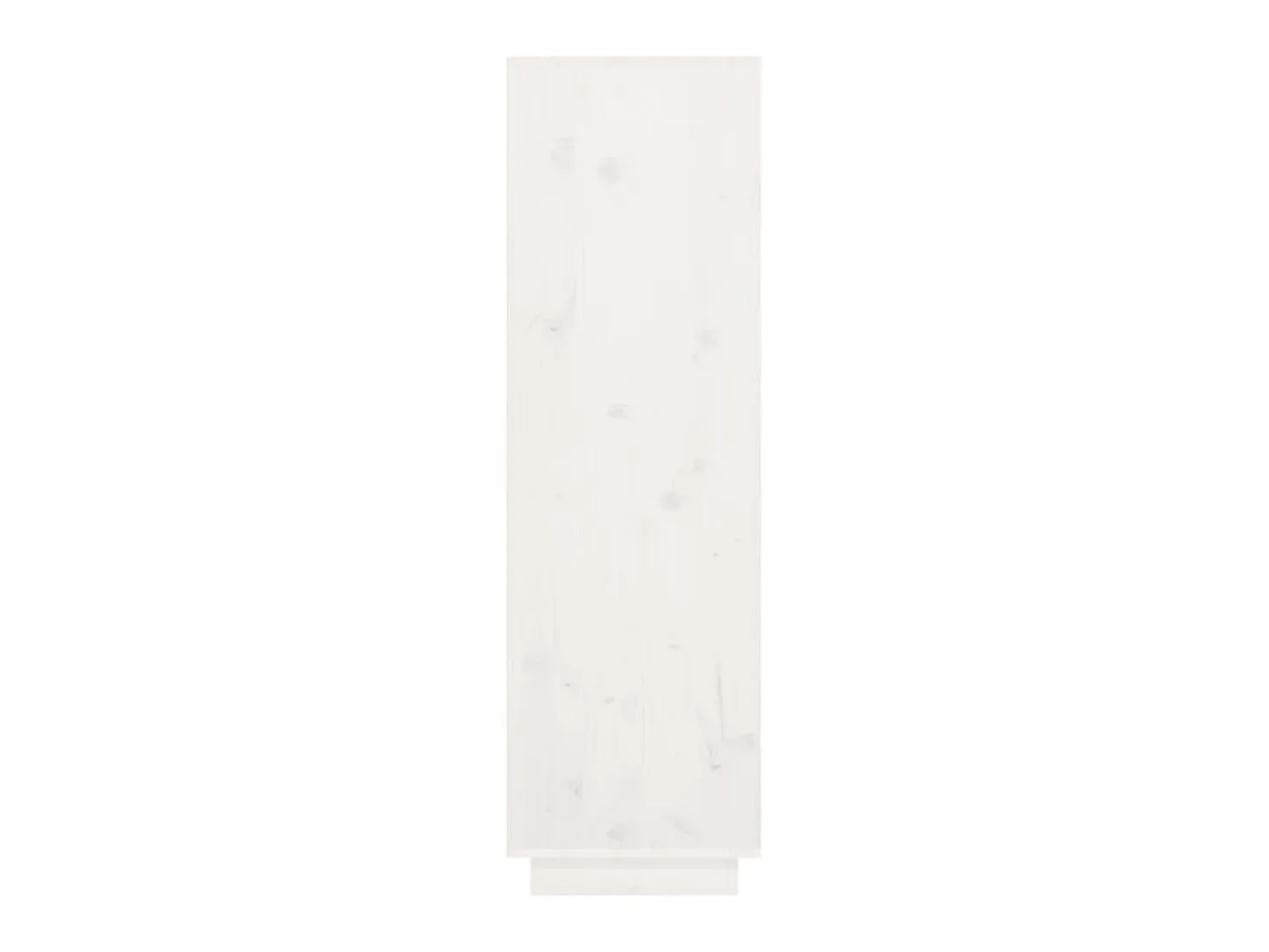 Aparador alto de madera maciza de pino banco 38x35x117 cm ES64233