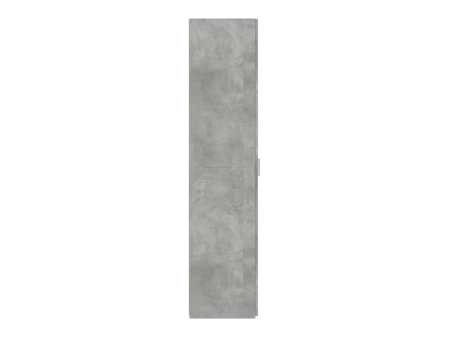 Aparador alto gris hormigón 45x42,5x185 cm madera de ingeniería
