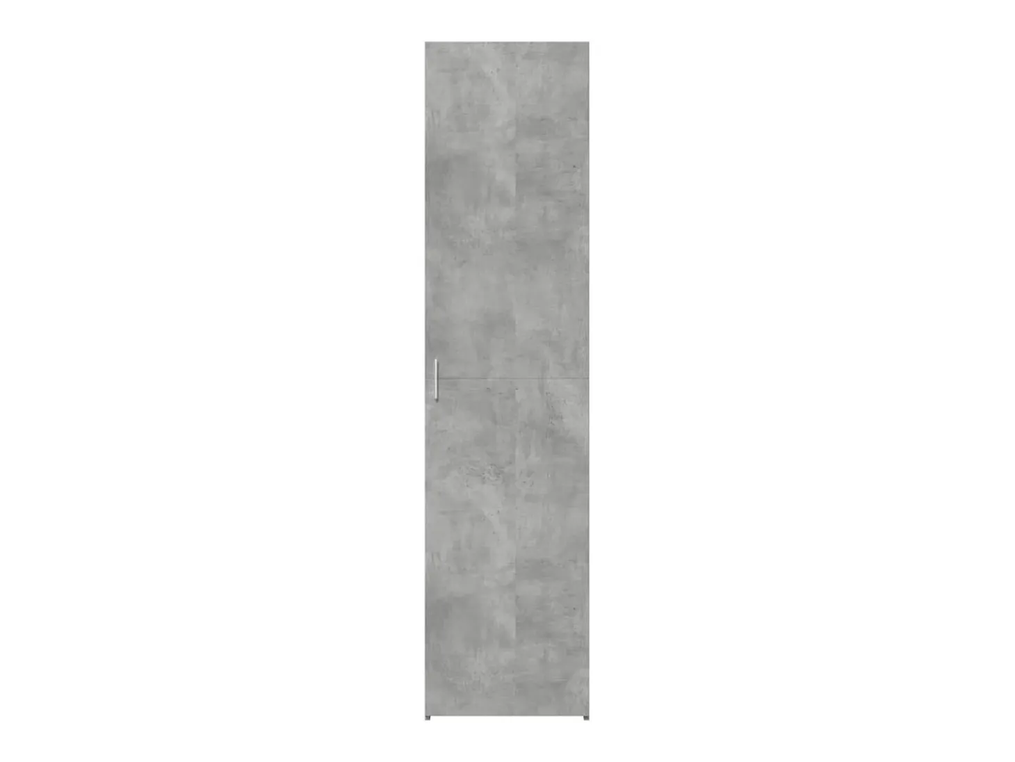 Aparador alto gris hormigón 45x42,5x185 cm madera de ingeniería