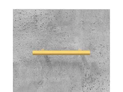 Aparador alto Gris hormigón 69,5x34x180 cm Madera de ingeniería