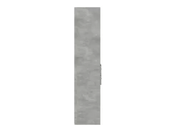 Aparador alto gris hormigón 45x42,5x185 cm madera de ingeniería