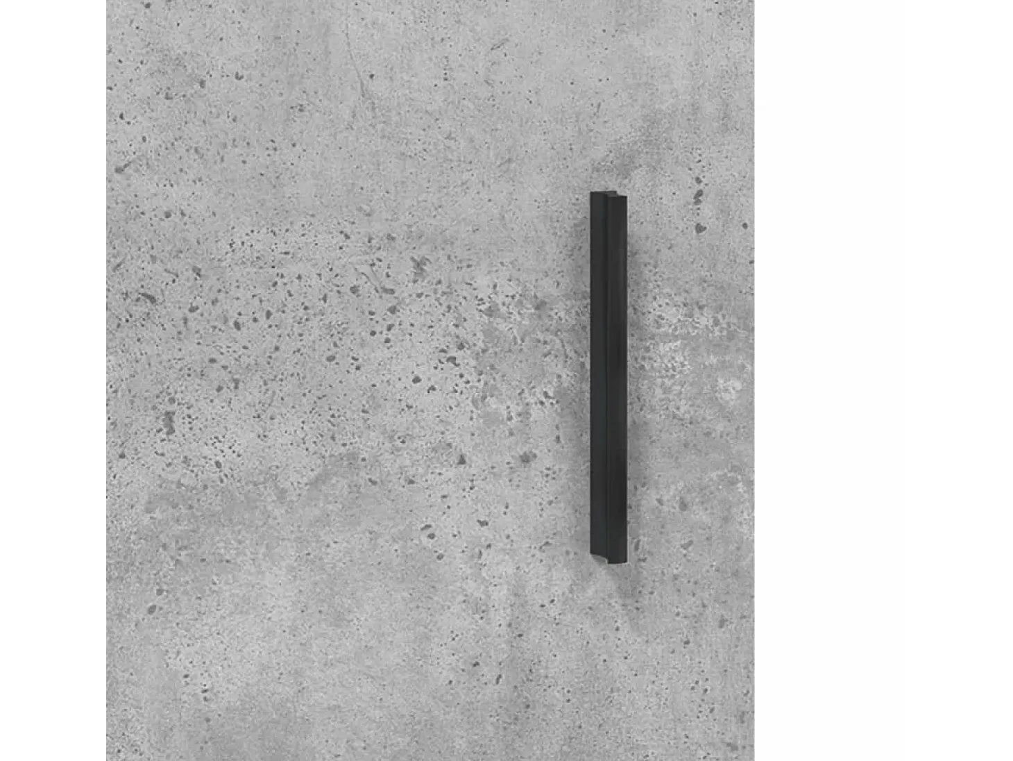 Aparador alto Gris hormigón 69,5x34x180 cm Madera de ingeniería