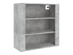 Aparador alto Gris hormigón Madera de ingeniería