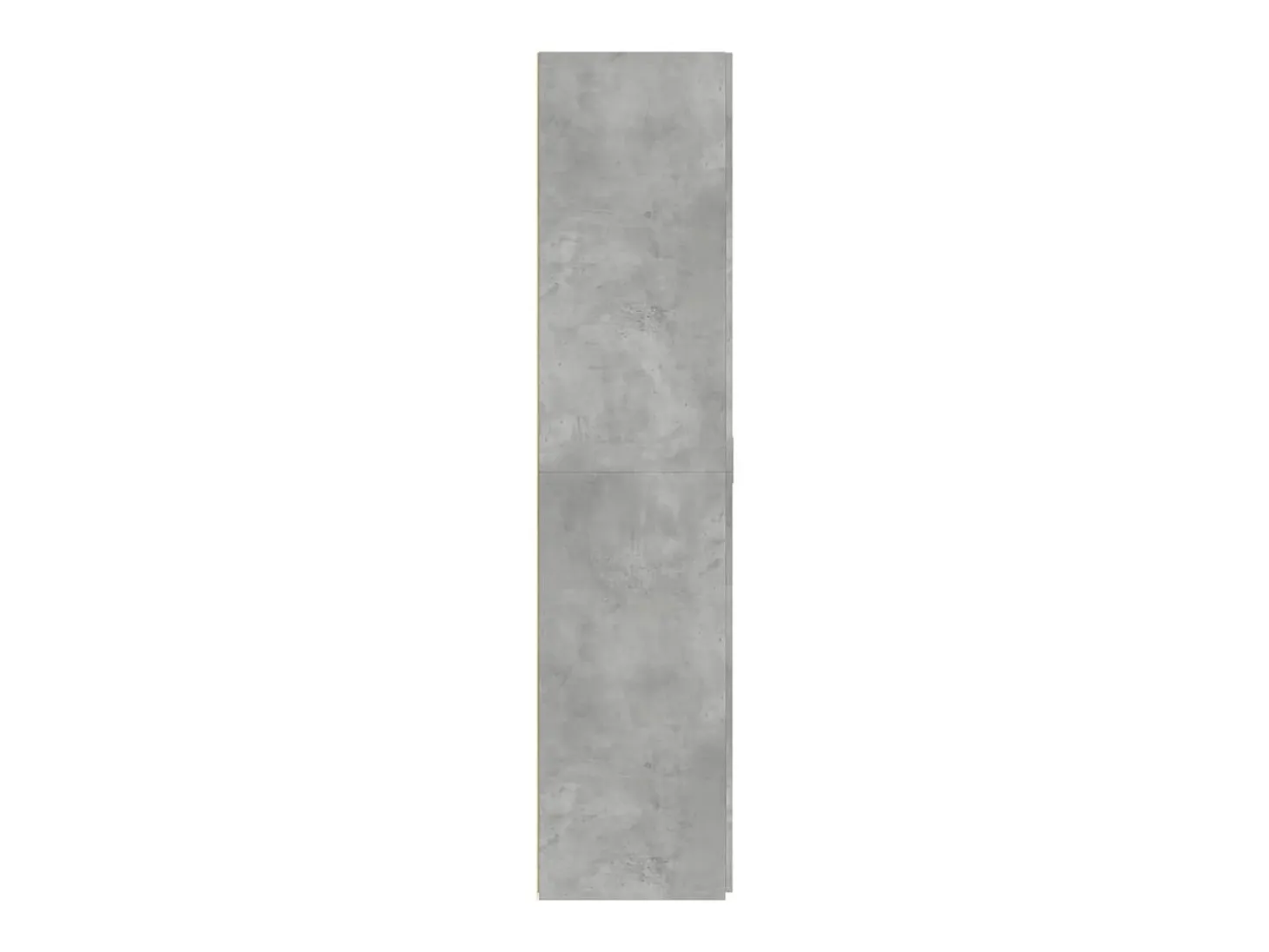 Aparador alto gris hormigón 80x42,5x185 cm madera de ingeniería