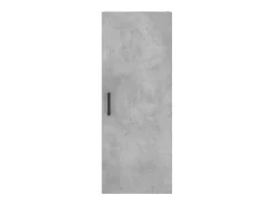 Aparador alto Gris hormigón 34,5x34x180 cm Madera de ingeniería