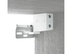 Aparador alto gris Sonoma de madera de ingeniería