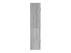 Aparador alto gris Sonoma de madera de ingeniería