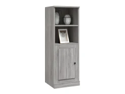Aparador alto madera contrachapada gris Sonoma 36x35,5x103,5 cm ES58720