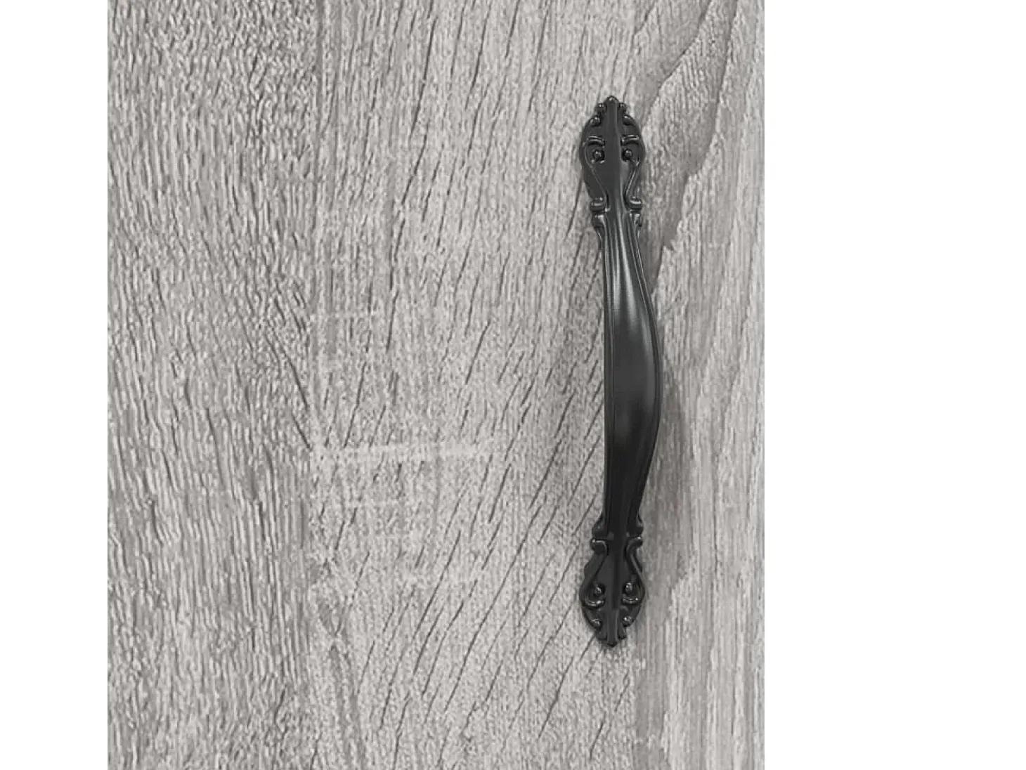 Aparador alto madera contrachapada gris sonoma 69,5x34x180 cm