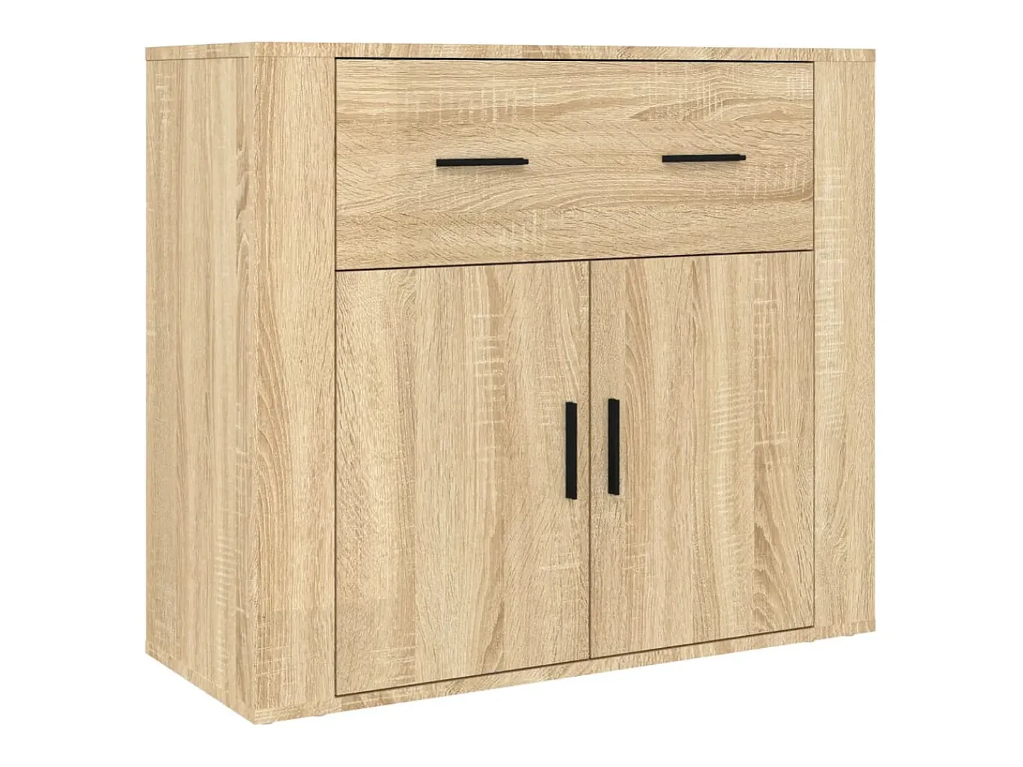 Aparador alto madera contrachapada color roble