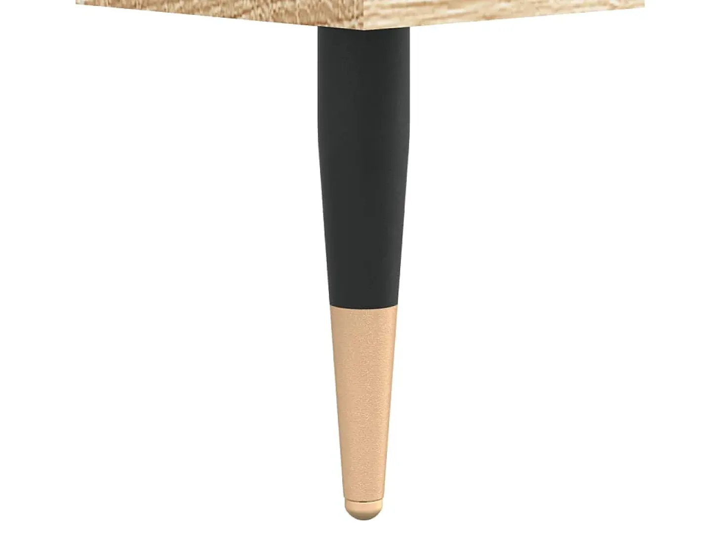 Aparador alto madera contrachapada color roble 60x36x110 cm