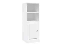 Aparador alto madera contrachapada blanco 36x35,5x103,5 cm ES34735