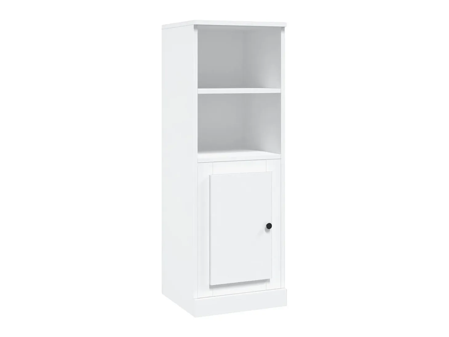 Aparador alto madera contrachapada blanco 36x35,5x103,5 cm ES34735