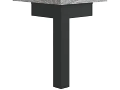 Aparador alto madera contrachapada gris sonoma 69,5x34x180 cm