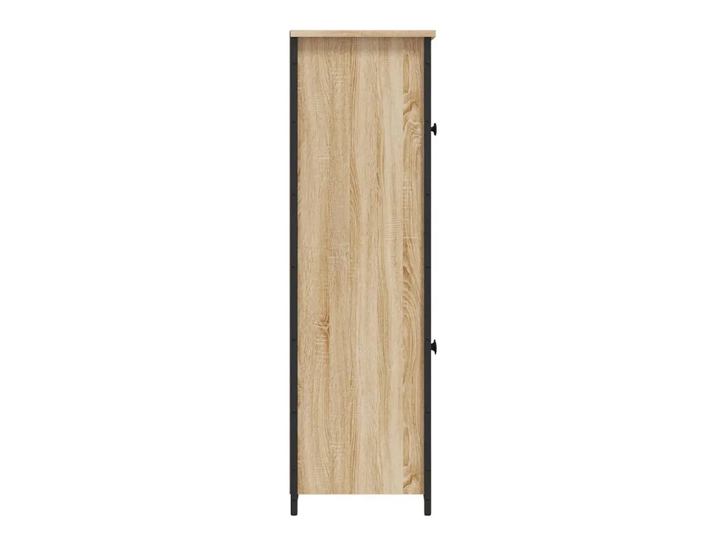 Aparador alto madera contrachapada roble Sonoma 62x32x106,5 cm
