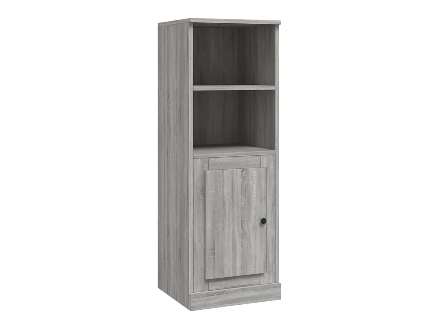 Aparador alto madera contrachapada gris Sonoma 36x35,5x103,5 cm