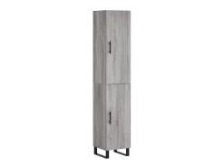 Aparador alto madera contrachapada gris Sonoma 34,5x34x180 cm ES20081