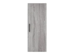 Aparador alto madera contrachapada gris Sonoma 34,5x34x180 cm